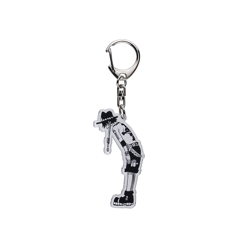 [Pre-order] [Made-to-order] JUMP Store Limited "ONE PIECE "Acrylic Keychain <DUAL-LAYER> Portgas D. Ace vol.01